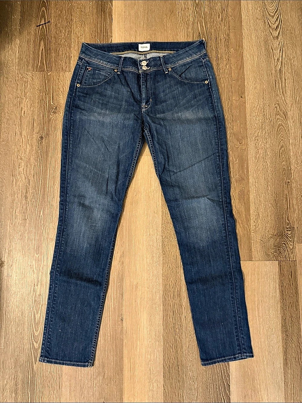 Hudson Skinny Jeans Blue Waist 31